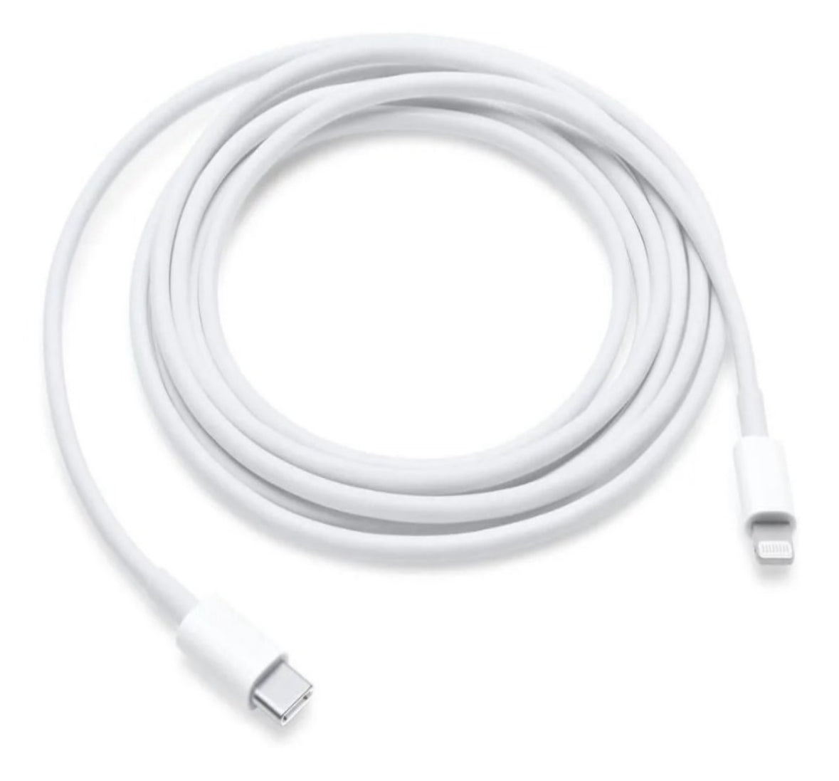 Cargador Rápido iPhone 20W + Cable USB-C a Lightning