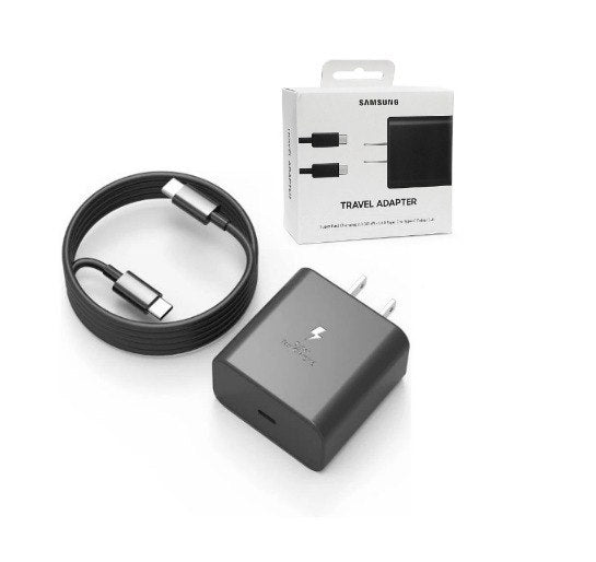 Cargador Rápido Samsung 45W + Cable USB-C Original