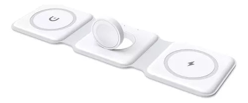 Cargador Inalámbrico 3 en 1 para Apple – iPhone, Apple Watch y AirPods
