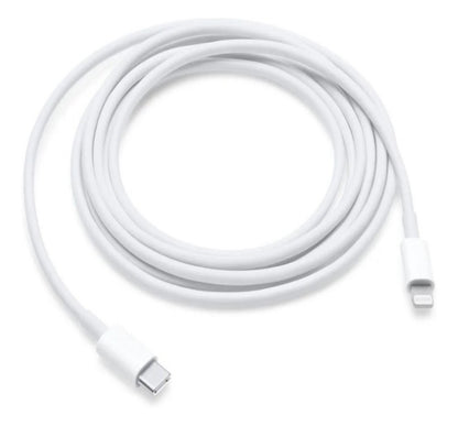 Cargador Rápido iPhone 20W + Cable USB-C a Lightning