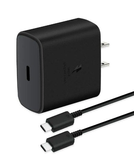 Cargador Rápido Samsung 45W + Cable USB-C Original